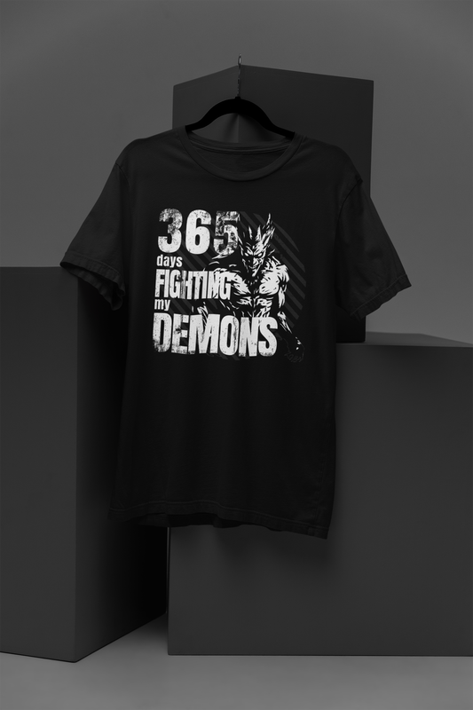 365 days fighting my Demons Short-Sleeve Unisex T-Shirt