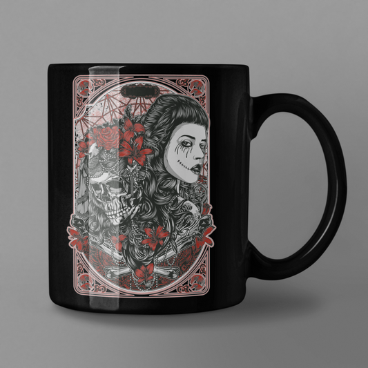 Dead Lover Black Glossy Mug