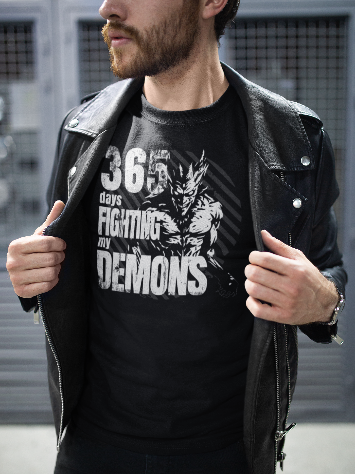 365 days fighting my Demons Short-Sleeve Unisex T-Shirt