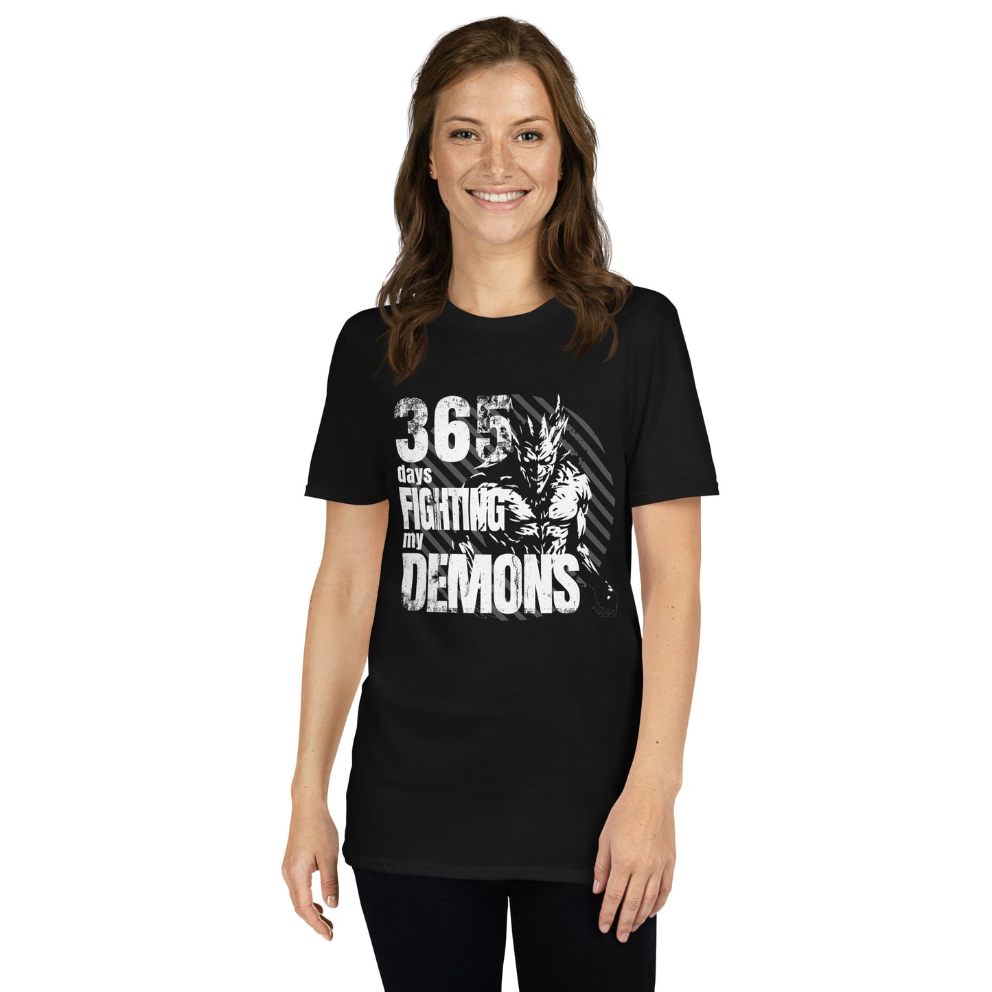 365 days fighting my Demons Short-Sleeve Unisex T-Shirt