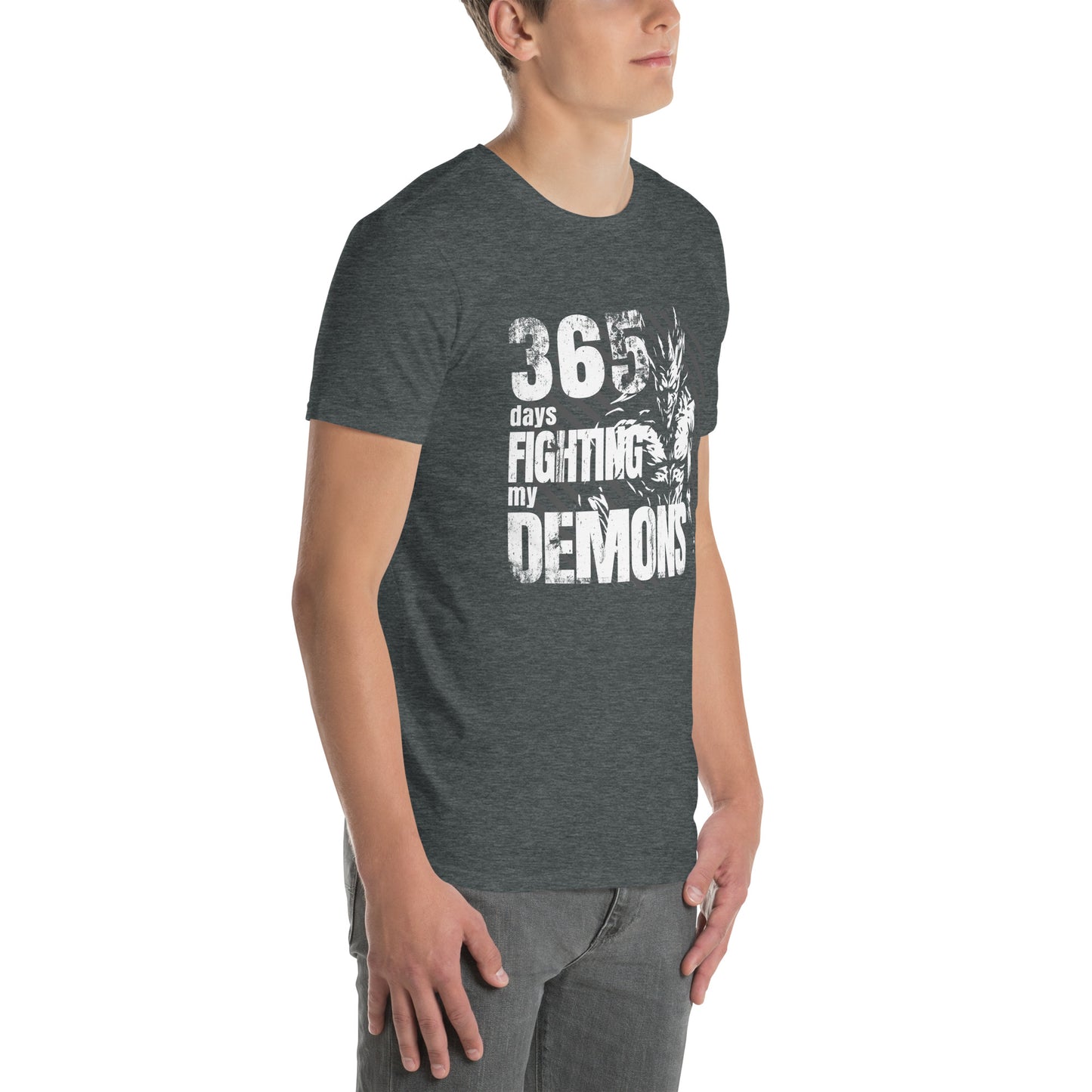 365 days fighting my Demons Short-Sleeve Unisex T-Shirt